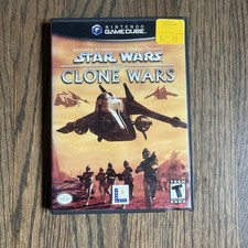 Star Wars: The Clone Wars (Nintendo Gamecube) CIB Tested Case Damage
