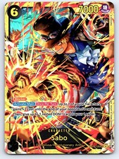 Sabo (120) Foil SEC Carrying On His Will OP13-120 NM