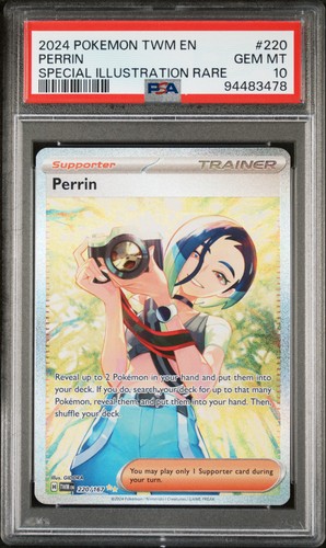 Perrin graded PSA 10 for sale on eBay