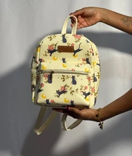 Hot Topic Sailor Moon Luna Floral All Over Pattern Mini Backpack New