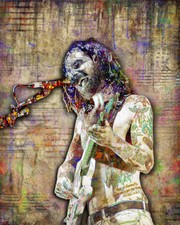 SIMON NEIL of BIFFY CLYRO 16x20in Poster  Biffy Clyro Art Poster Free Shipping