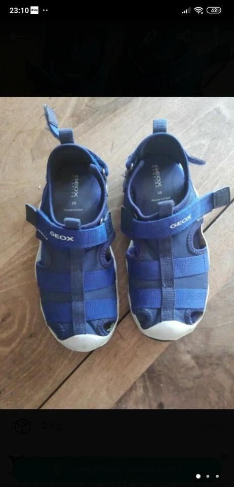 Chanclas de verano Niño Geox Talla 30 - Imagen 3 de 3