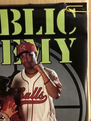 PUBLIC ENEMYヴィンテージポスター Apocalypse 91 Original Vintage Poster Public Enemy Apocalypse 91 The Enemy