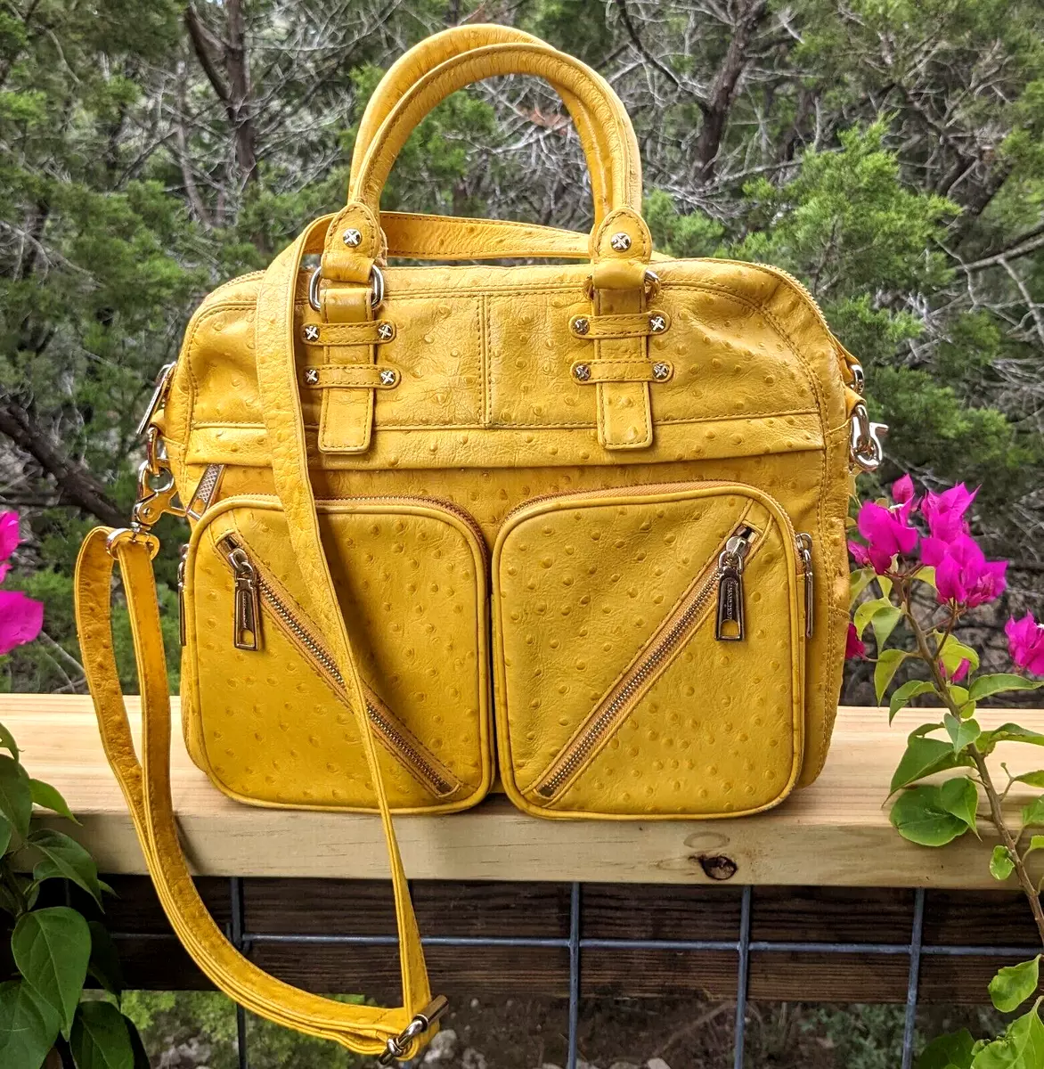 Rebecca minkoff ostrich bag hot sale