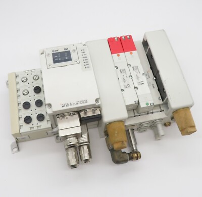 SMC Feldbussystem EX245-SPR1-X165 + EX245-DX1-X36 + VQC4101-5-X10 VQC4201R-5-X17