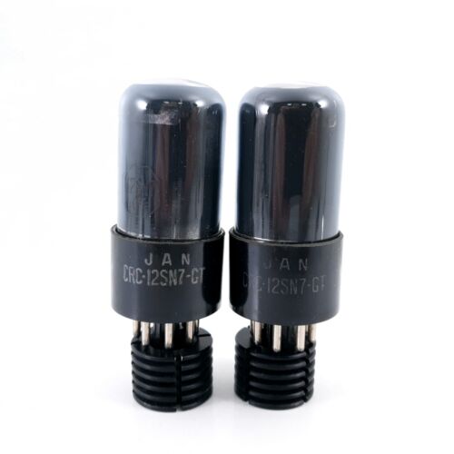 2 X 12SN7GT RCA RAUCHRÖHREN, 40ER JAHRE C17ENA