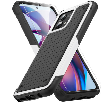 For Motorola G Stylus 5G 2022 5G 2023 Football Textured Colour Clash Phone Case