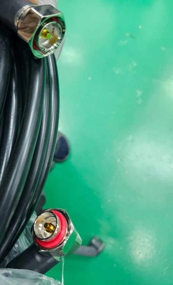 0190-18121 RG-217U 7/16 DIN Male Straight -7/16 DIN Male Right Angle 16.7mCable - Image 2 of 2