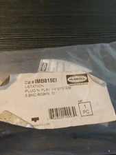 Hubbell IMB815EI iSTATION Plug 'N Play Av System 5 BNC RGBHV #102