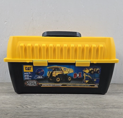 #ad CAT Machine Maker Apprentice Multi 3 in 1 Excavator Dump Loader Near Complete $7.00