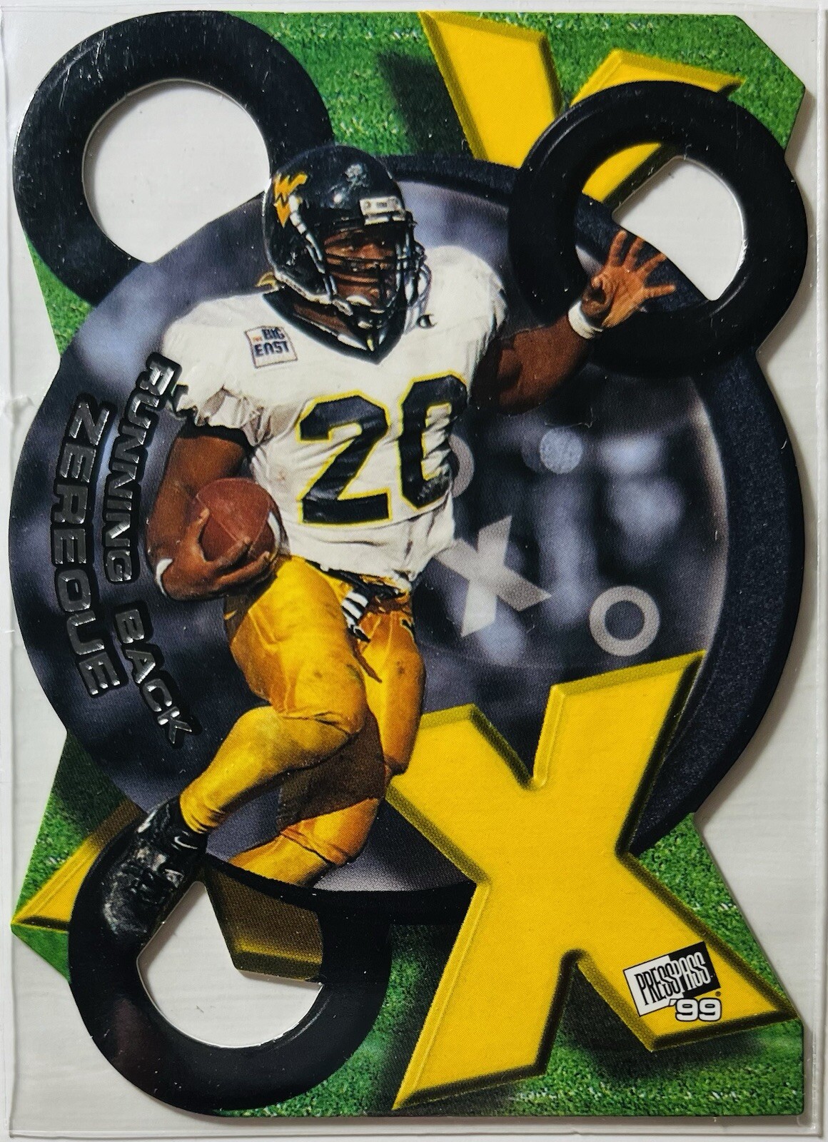 Amos Zereoue Press Pass Xs & Os #XO17 Xs and Os