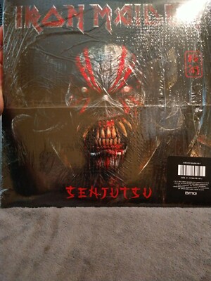 Iron Maiden: Senjutsu (戦術) 3xLP - Ltd Ed - Silver/Black Marble
