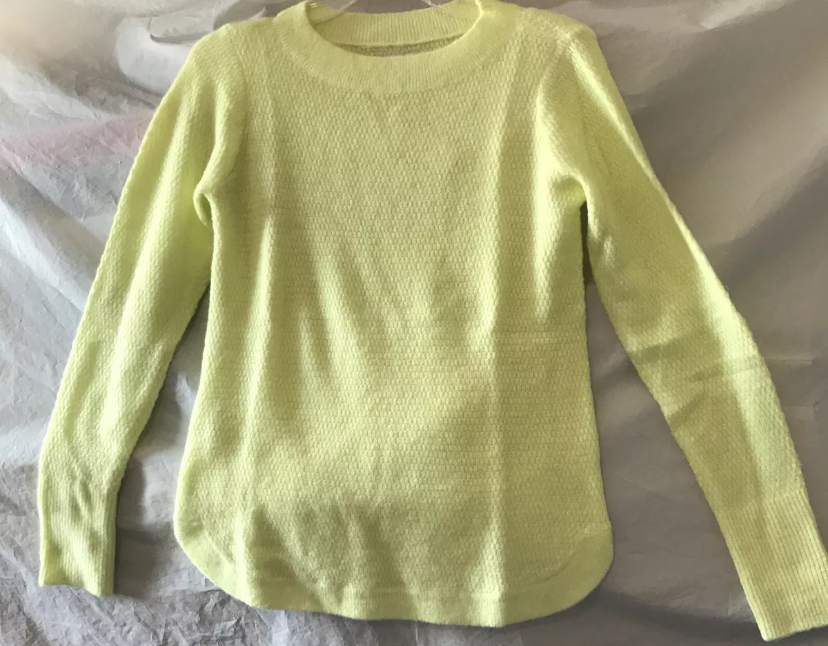 Loft clearance yellow sweater