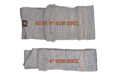 3x Gun Sock 6 Inch Extra Wide Silicone Treated Rifle Shotgun Large Scoped Cover - Picture 3 of 6