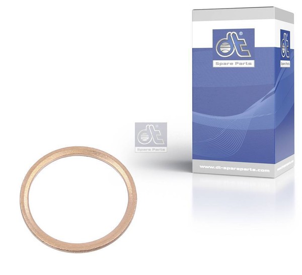 100 X Kupferdichtring DT Spare Parts 9.01161 D:20Mm D:24Mm S:15Mm-image