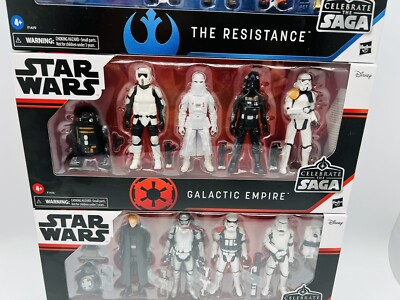 Star Wars Celebrate Saga Action Figure Set Of 3 First Order