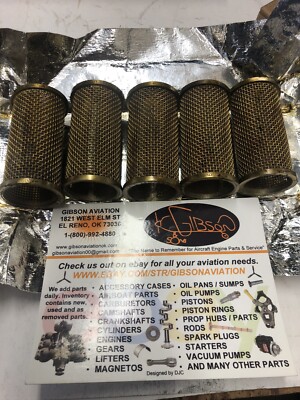 LYCOMING OIL SCREEN 62817 NEW ALT # 61168   BOX OF 5