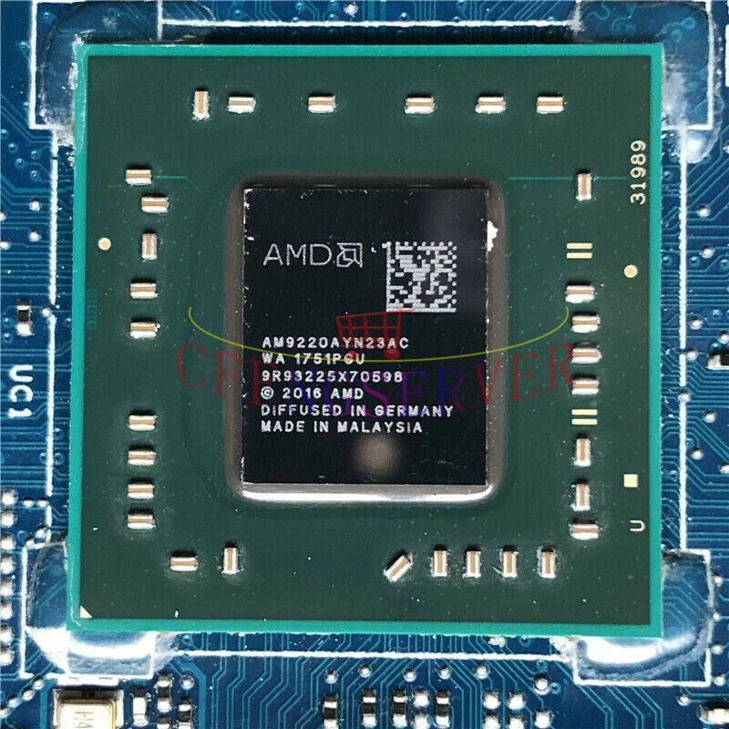 Motherboard For HP 15-bw LA-E841P A6-9220 924720-601