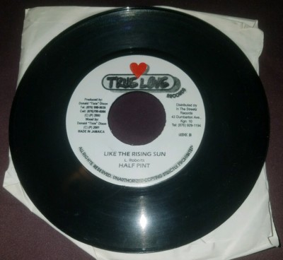 Half Pint / Saba 45 Like the Rising Sun, Selassie I Jamaica import True Love
