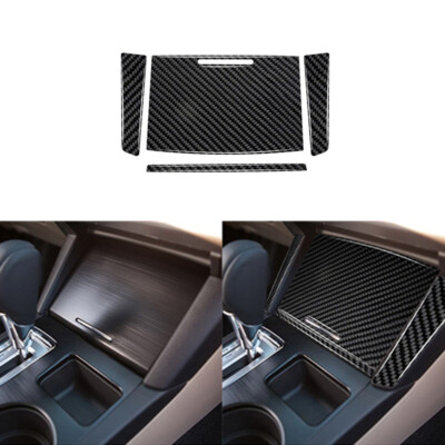 Carbon Fiber Cigarette Lighter Panel Trim For Subaru Outback Legacy  2015-2017