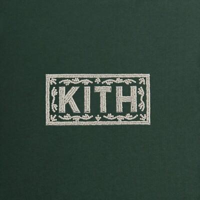 Kith Classic Logo Nelson Crewneck Size Large - Vitality Tier