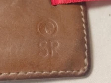 Serman Brands Brown Leather Wallet Men