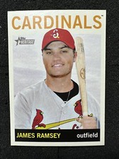 JAMES RAMSEY #89 2013 Topps Heritage Minor League Edition QTY Rookie/Prospect