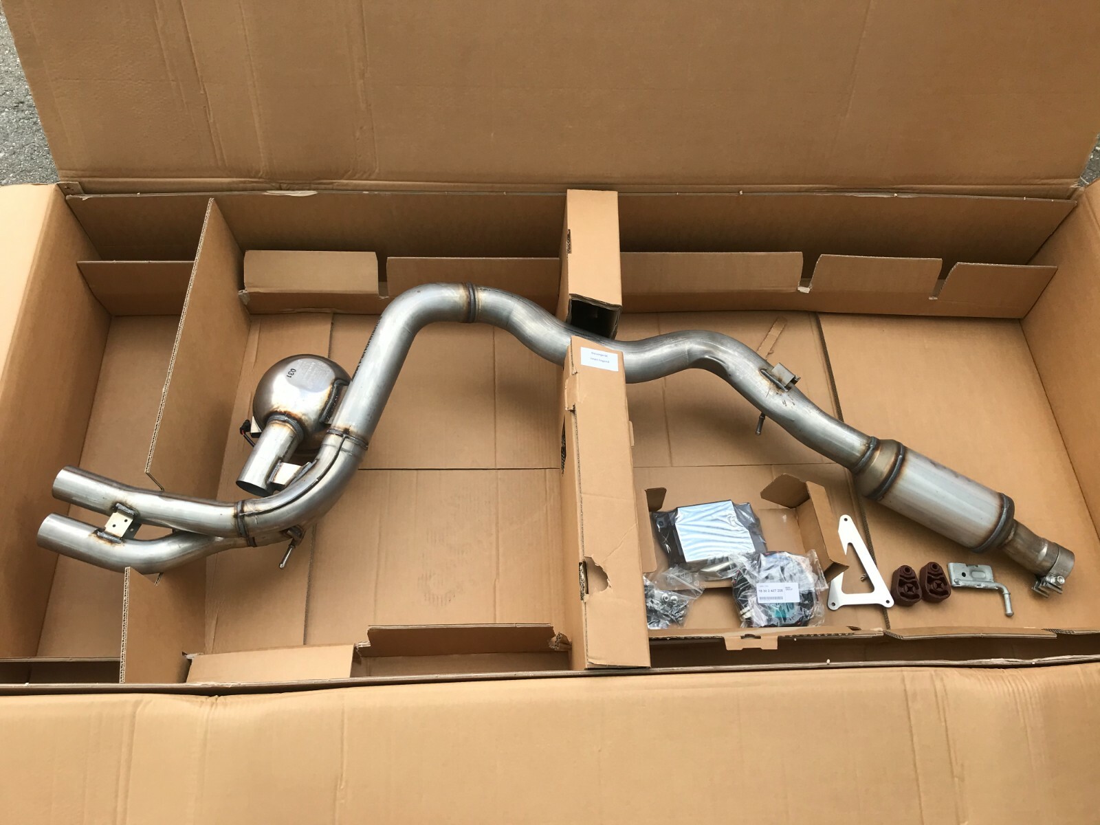 BMW F30 F31 Original M-PERFORMANCE Sportauspuff Active Sond  