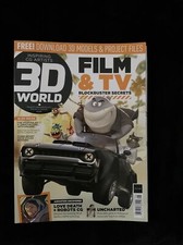 3D WORLD Mag Iss 288 FILM & TV BLOCKBUSTER SECRETS Uncharted LOVE DEATH + ROBOTS