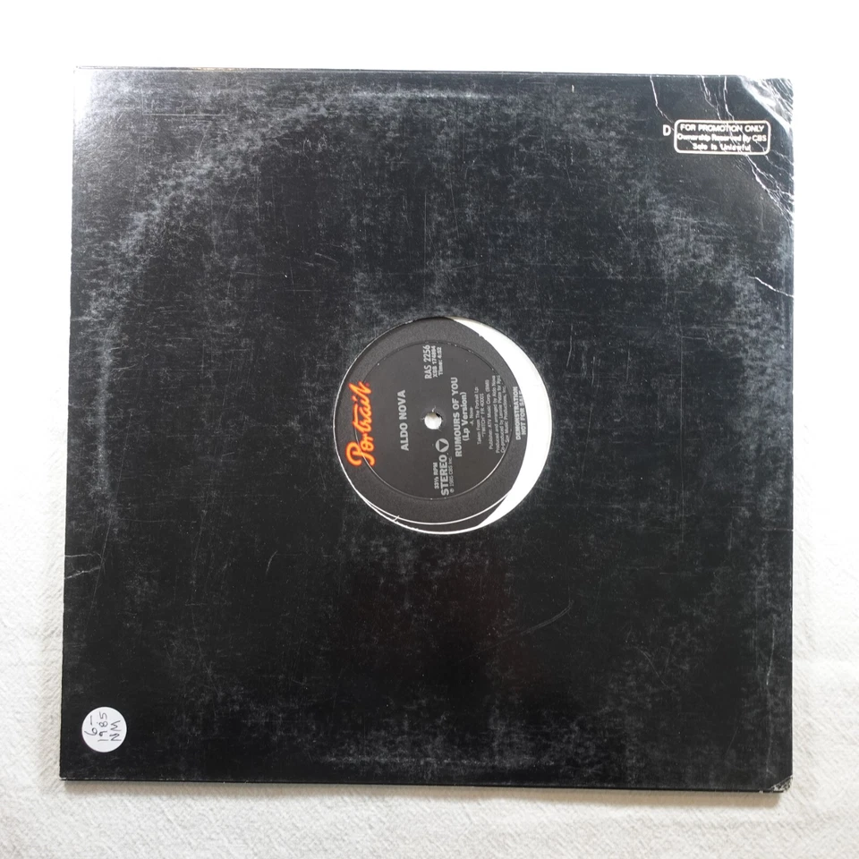 Aldo Nova Rumours Of You Record Album Vinyl LP - Image 2 of 4
