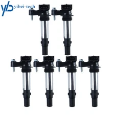 6PCS Ignition Coils For Cadillac SRX CTS STS GMC Acadia Allure 2.8L 3.6L UF375
