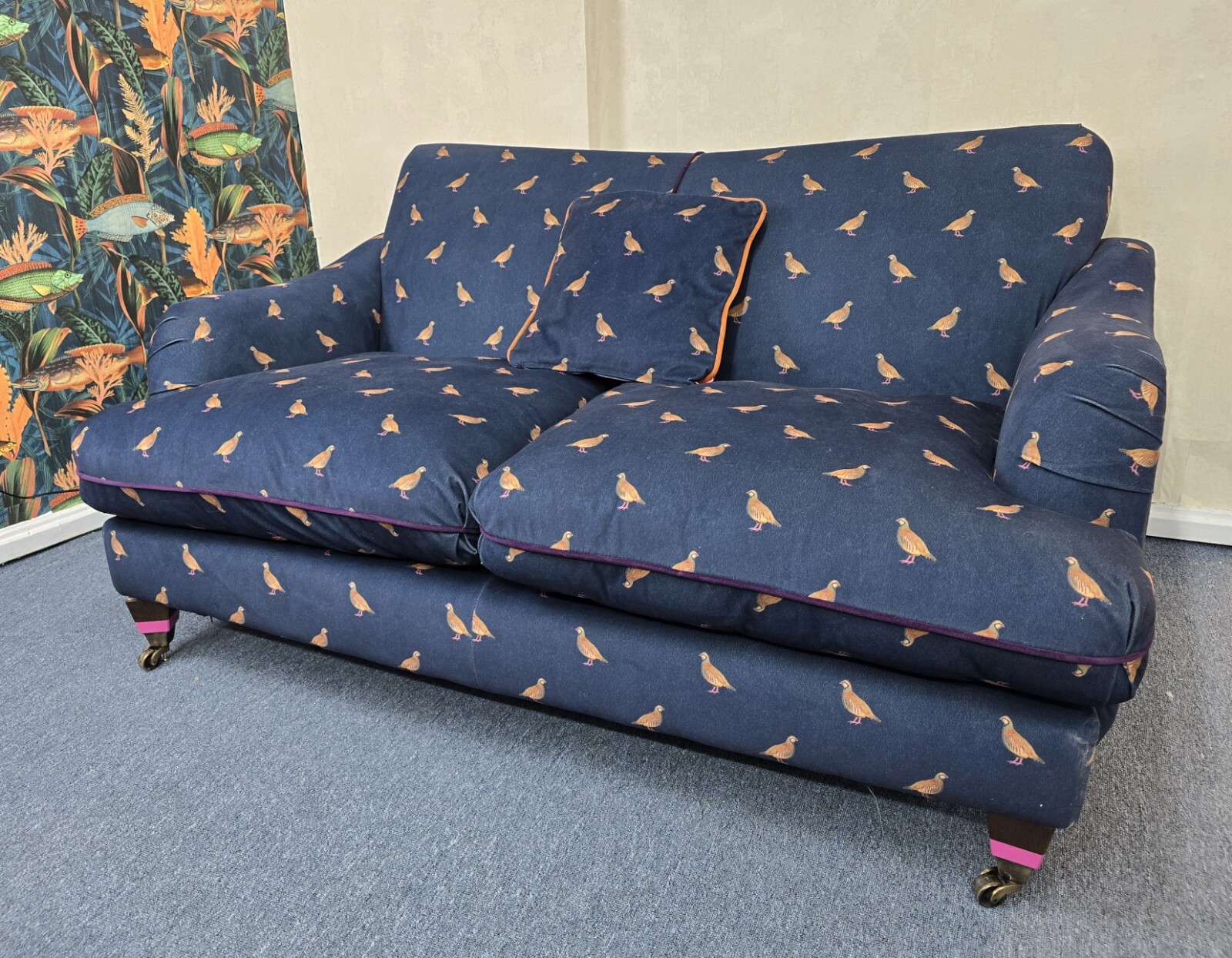 Dfs EX DISPLAY Ilkley JOULES 2 Peter Partridge 2 Seater Sofa New RRP