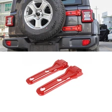 Car Spare Tire Tailgate Door Hinge Cover For Jeep Wrangler JL 2018+ Bright Red