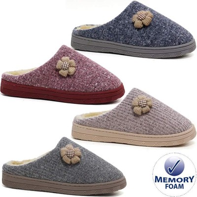 ladies wide fit slippers