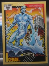 Iceman - 1991 Impel Marvel #8