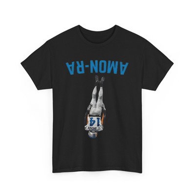 Amon-Ra St. Brown Brian Branch Vintage Tee Middle Finger T-Shirt