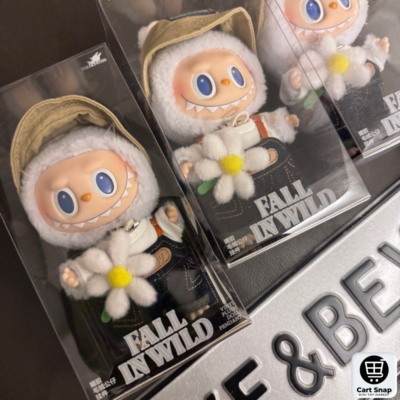2025 Labubu Monsters Plush Vinyl Doll Macaron Fall in Wild
