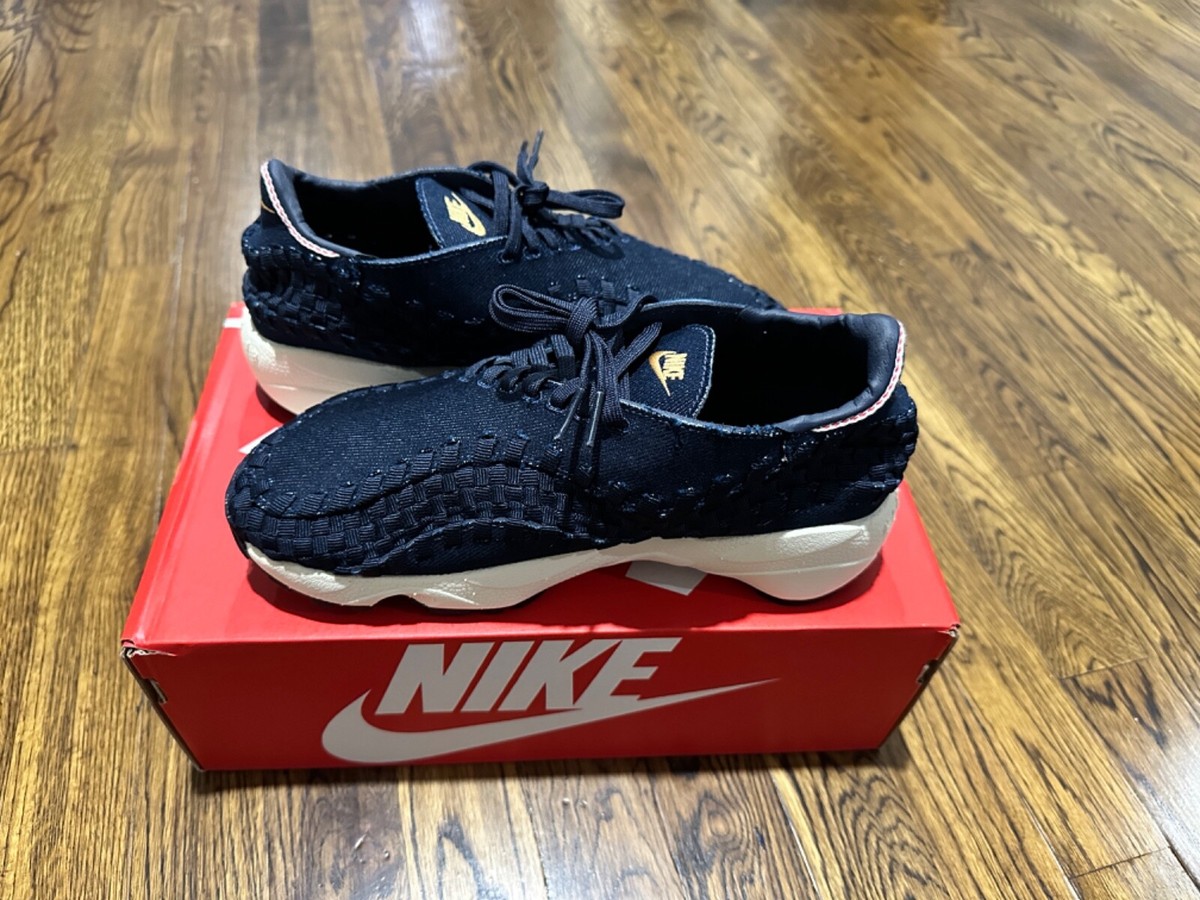 Nike Air Footscape Woven Denim shoes, Nike Air Footscape Woven QS