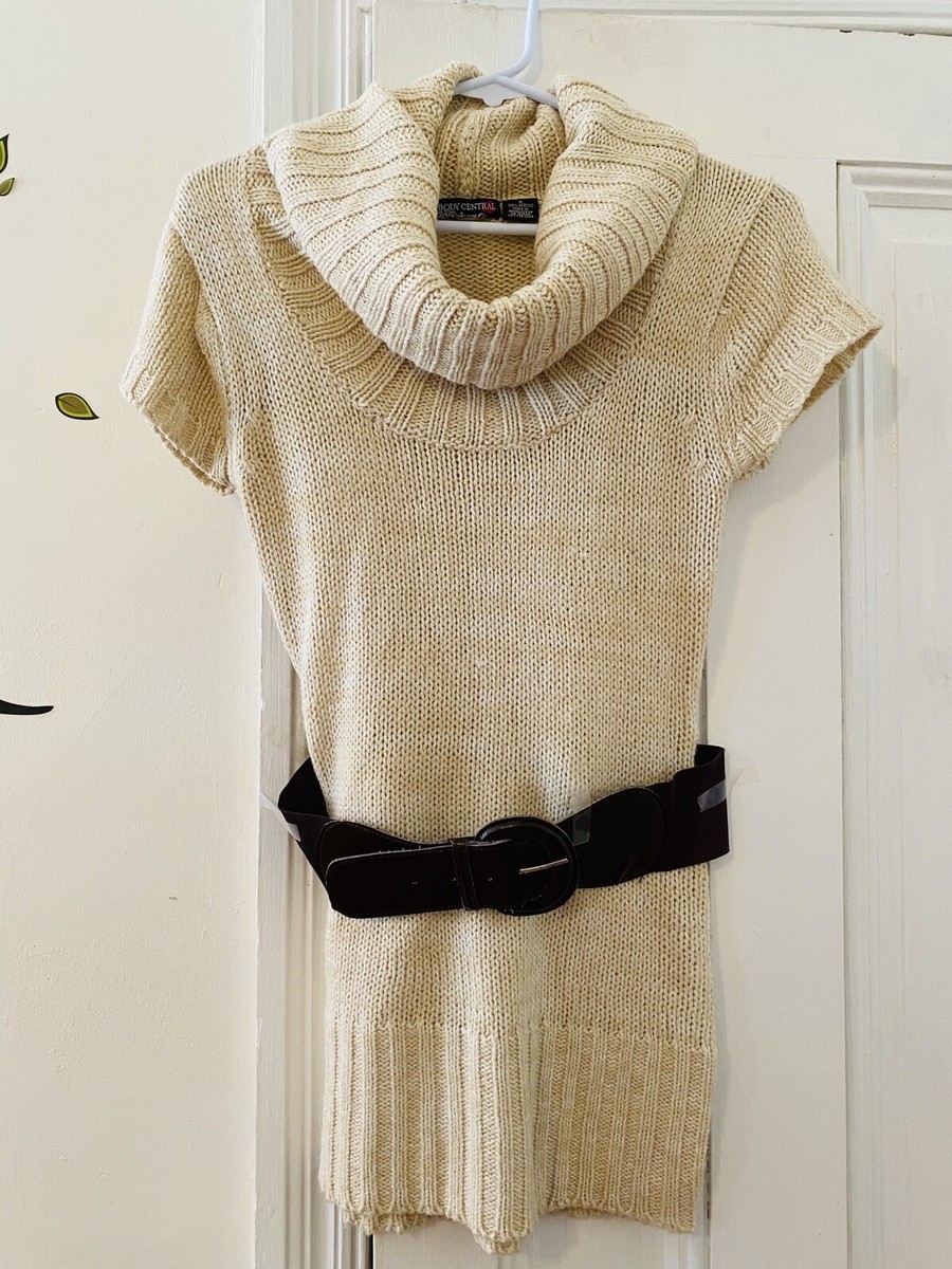white christmas dresses Aran Cable Knit Cowl Neck Sweater Dress – Funky Skunk