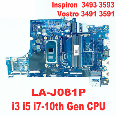 Inspiron 3501 Dell I5 Motherboard Motherboard For Dell Vostro 3401