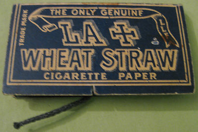 Antique LA + Wheat Straw Cigarette Paper & Ramrod Rollem Cigarette Tobacco  Label