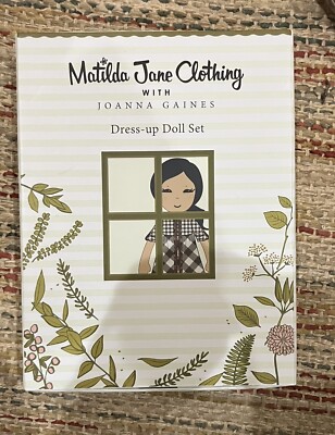 Matilda Jane Joanna Gaines Dress Up Doll Set!  NWT!! Smoke Free/dog Friendly Hom