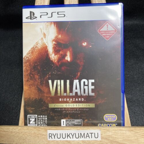 Resident Evil Resident Evil Village Z Version Gold Edition PS5 Japanese Version - Picture 1 of 3