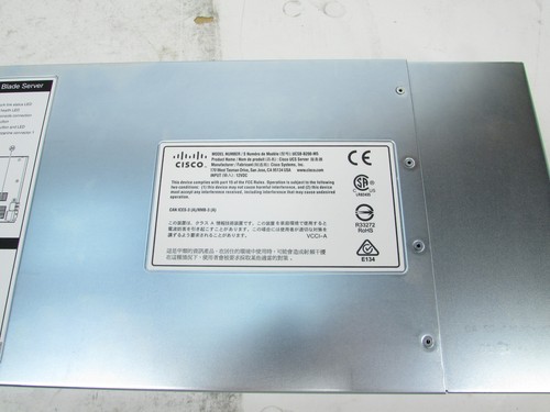 Cisco UCSB-B200-M5 V07 2x Xeon Gold 6140 No RAM Blade Server No HDD Cage - Picture 5 of 6