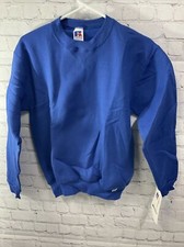 Russel Athletic Youth Heavy Weight Sweatshirt Blue Size Medium New With Tags