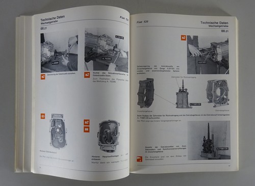 Manual de Taller Fiat 131 / Mirafiori CL /Supermirafiori/Panorama CL De 1981 - Imagen 5 de 6