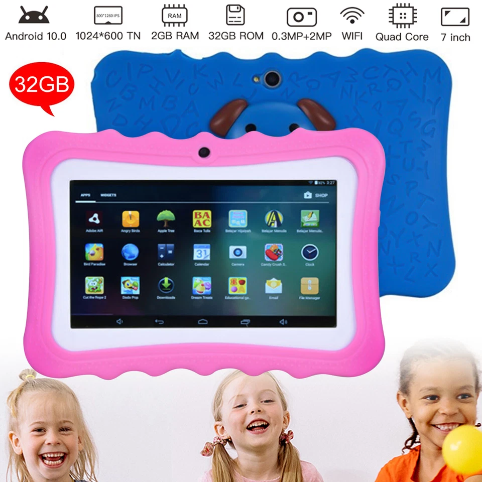 Tableta para niños,Tablet PC Android, Pantalla de protección ocular de seguridad - Image 2 of 4