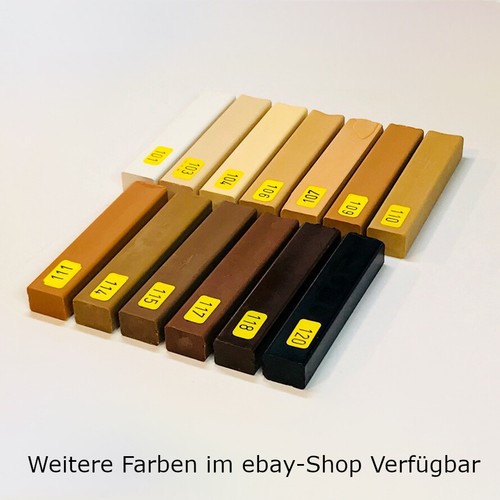 Hartwachsstange Reparaturwachs für Parkett / Laminat / Möbel Eiche Dunkel - Bild 2 von 2