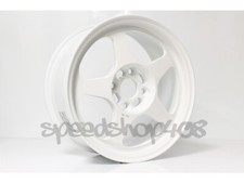 Rota Slipstream Wheels 15x6.5 40 4x100 White For Civic Integra Del Sol Fit