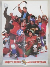 E388 DIN A2 Aushangfoto MIGHTY DUCKS  Das Superteam